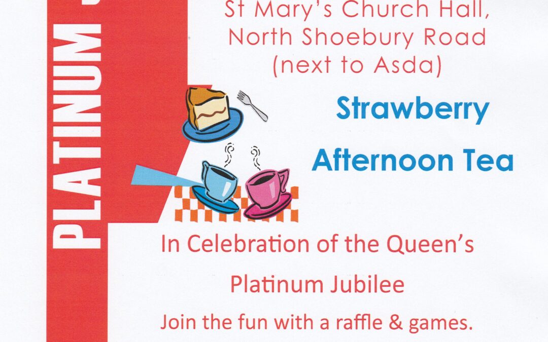 Platinum Jubilee Strawberry Afternoon Tea